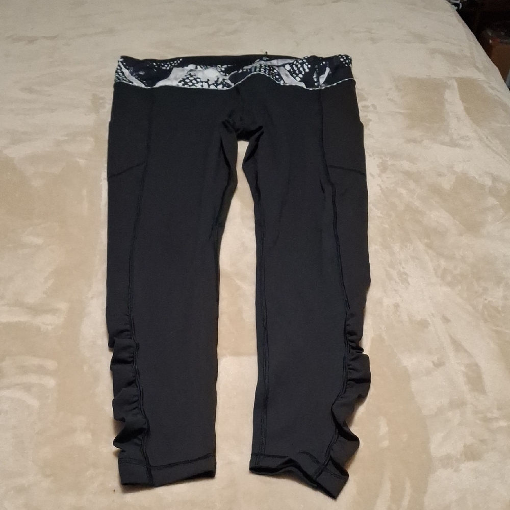 Lululemon Black Leggins Size 12